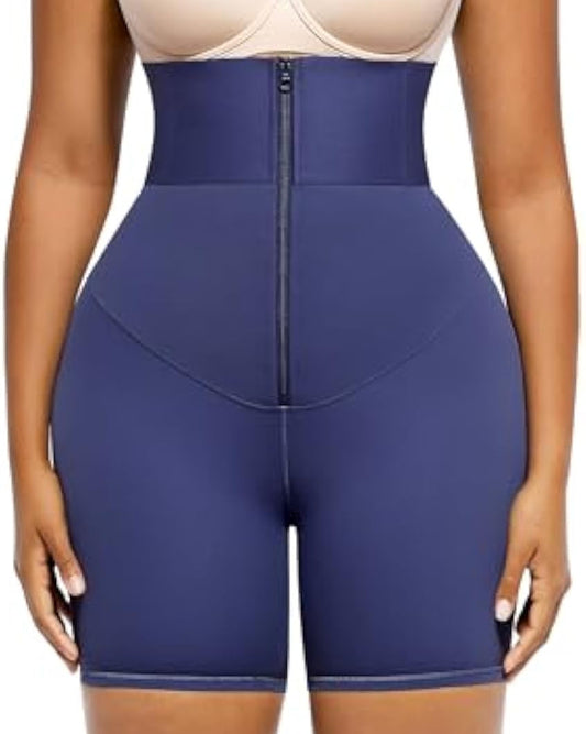 SHAPECURVE Women High Waist Leggings Tummy Control ElasticFuse Waistband Shaping Leggings Waist Trainer Yoga Pants